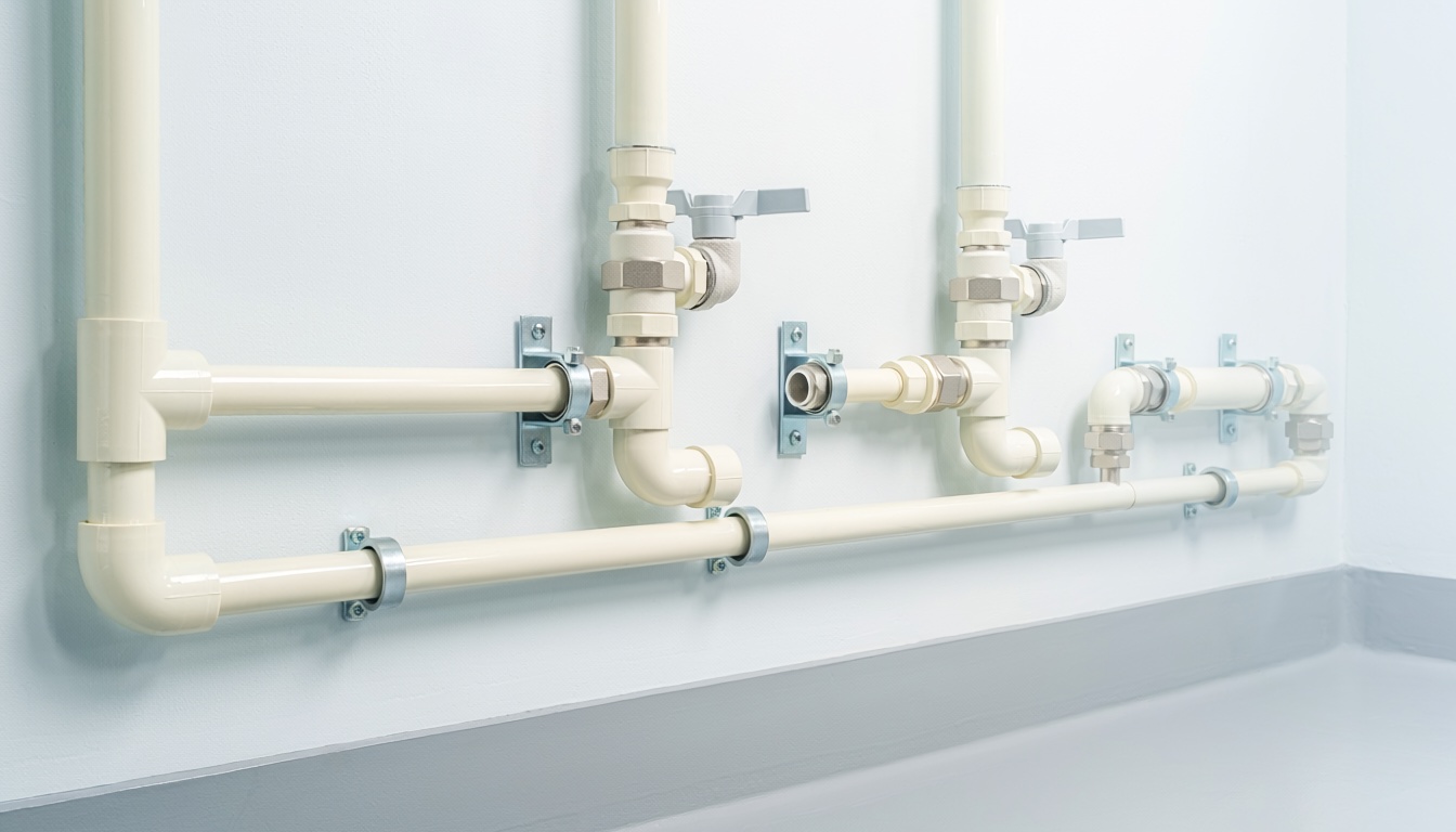 CPVC pipe installation