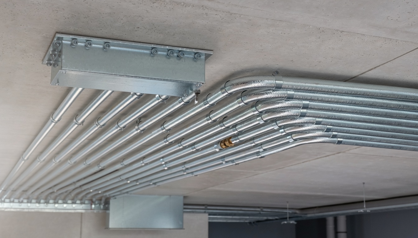 EMT conduit installation